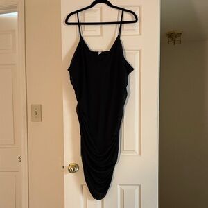 BP Asymmetrical Black Dress